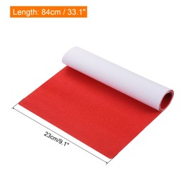 PATIKIL Grip Tape Sheet Grip Sheet Deck Protection Sticker Anti-Slip Waterproof High Traction Grind Sandpaper Grip for Skateboard Scooter Longboard Red