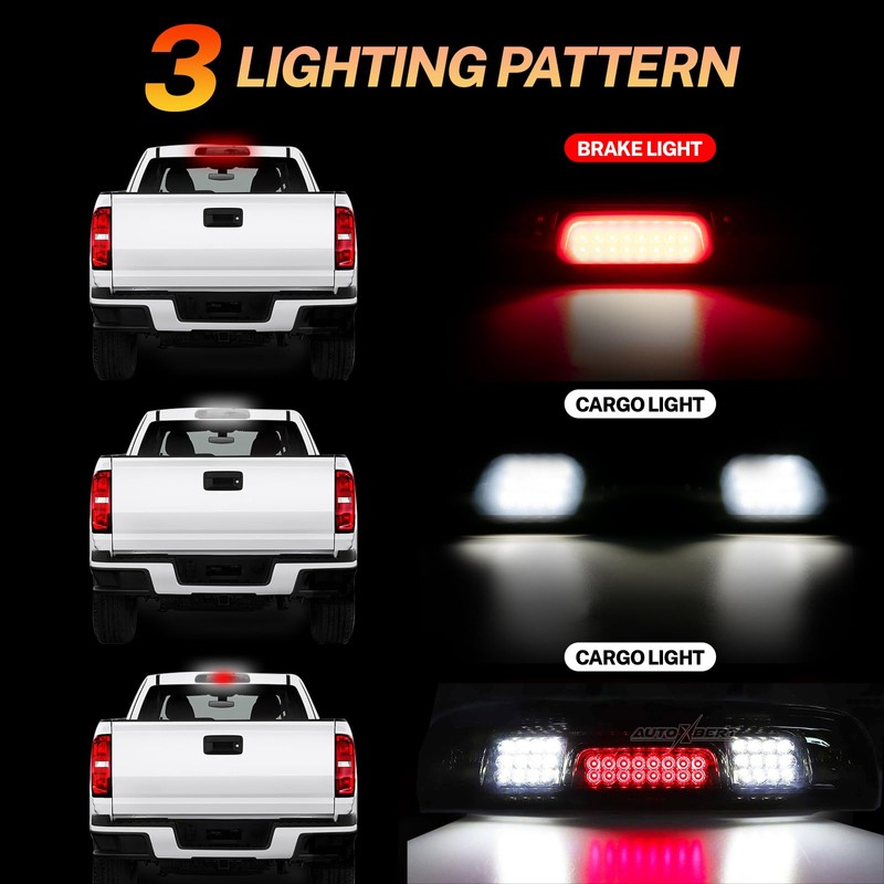 AUTOXBERT 3rd Third Brake Light for 2014 2015 2016 2017