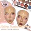 Banugo Makeup Practice Face Board, Silicone Makeup Mannequin Head for