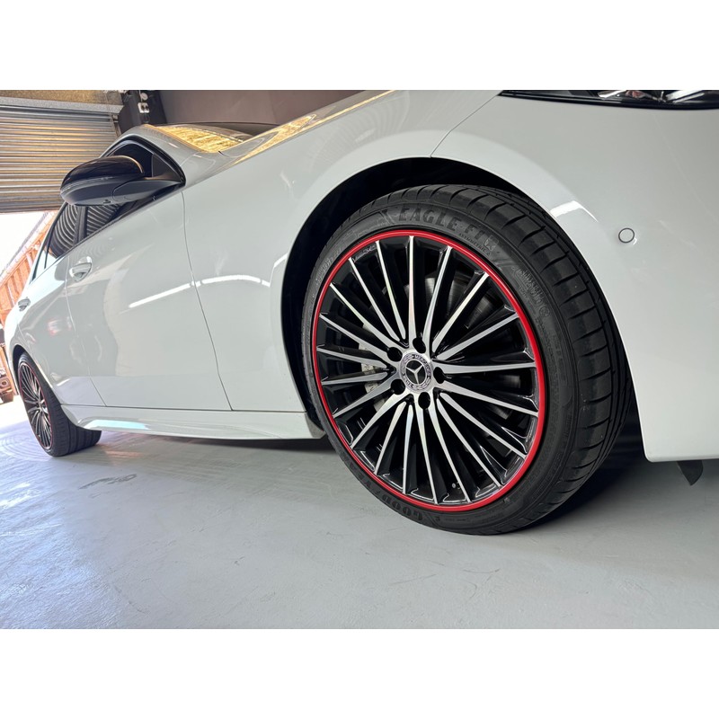 Rim Protector Kit - Red - Alloy Wheel Rim Guard