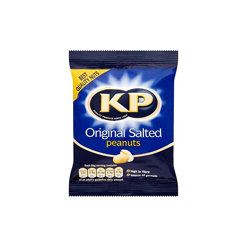 KP Original Salted Peanuts (100g) - Pack of 6