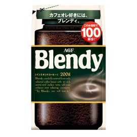 AGF Blendy Bag, Instant Coffee, Water Soluble Coffee, Cafe au Lait Like You Love, Refill, 7.1 oz (200 g) x 1