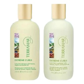 Set Cabello Rizado Shampoo Y Acondicionador Terramar