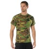 Rothco T-Shirt/Woodland Camo, Large