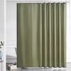 Furlinic Shower Curtain, Extra Long Bath Curtain, Anti-Mould for Shower