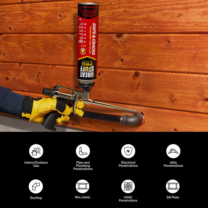GREAT STUFF PRO Gaps & Cracks 24 oz Insulating Foam