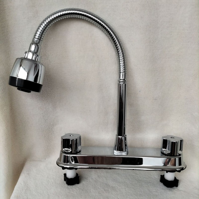 Kitchen Sink Faucet Professional Modern Simple Style Cold Hot Dual
