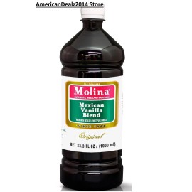 Molina 2 PACK - Molina Mexican Vanilla Blend 33.3 oz (Total 66.6 oz)  Kosher