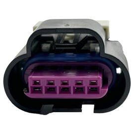 Mass Air Flow MAF Sensor Connector Extension Harness, 65CM, 5-Pin/5-Wire (Metri-Pack GT); Compatible with LS Gen3 — LS1/LS2/LQ4 & 4.3L/4.8L/5.3L/6.0L/8.1L GM Trucks Engines; Plug-and-Play