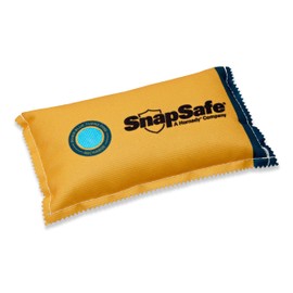 SnapSafe Reusable Dehumidifier Bag 450G, 75908 - Portable, Easy to Use Moisture Absorbers for Gun Safes & Cabinets - Prevent Moisture Damage for Gun Safe Accessories, Firearms in Your Gun Vault