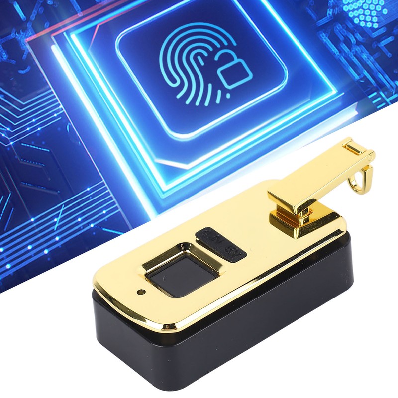 Fingerprint Lock Small Smart Electric Lock Built In Bag Luggage