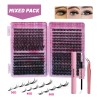 Kit De Extensión 640 Natural Lash Curl D 30d+40d+50d