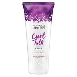 Not Your Mother's Curl Talk Defining Cream 6 Fl Oz Anti Frizz Hair Styling Agent