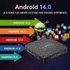 Android TV Box 2025,Android 14.0 TV Box with 4GB RAM