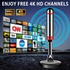 TV Antenna for Smart TV Indoor, 44.36 Miles Range Digital
