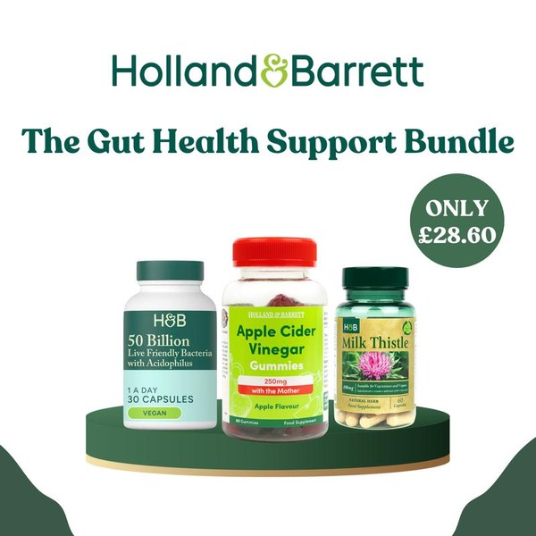 Holland & Barrett The Gut Health Support Bundle