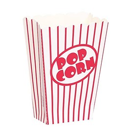 Unique 19578 - Small Popcorn Boxes - 8 Count (Pack of 1)