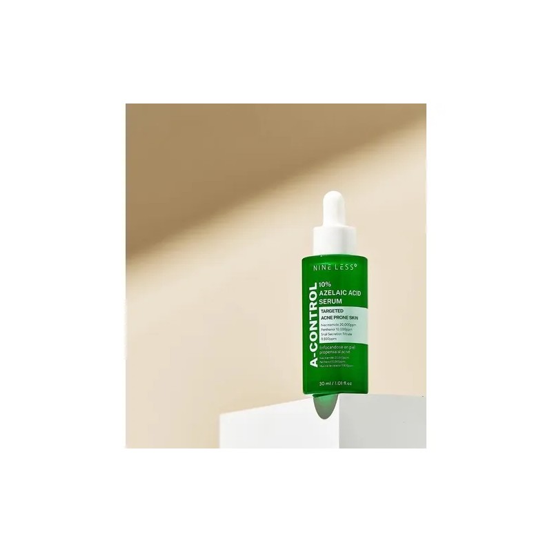 Nineless Srum Facial cido Azelaico 10 Controla Imperfecciones y Brillo