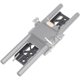 Hersmay 8 Inch Dovetail Plate Bridge Plate Quick Release Plate for Tilta Standard Baseplate Camera Cage for BMPCC 4K 6K GH5 S1H A6 A7 A7S3 Camera Cage (8 Inches)
