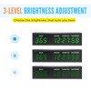 Digital Countdown Clock, LED Large Display Count Up/Count Down Timer,