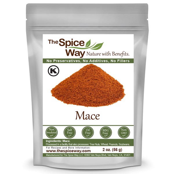 The Spice Way Mace Ground - ( 2 oz ) pure mace powder