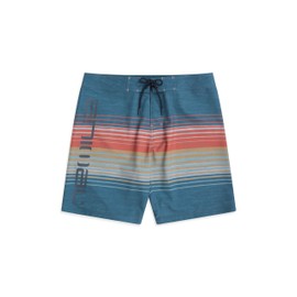 Animal Brett Mens Boardshorts - Chlorine & Saltwater Resistant Bottoms with UPF 50+ - for Summer Beach & Pool Blue Men's W40