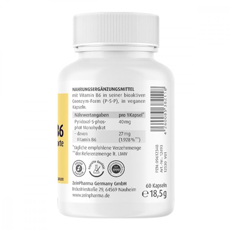 Vitamin B6 Forte 40 mg Capsules