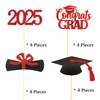 YuBoBo Graduation Decorations Class Of 2025 Table Vase Toppers Deco.