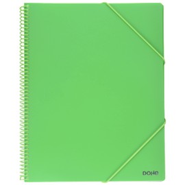 Spiral Binder - 30 Pockets of 80 Micron - Green