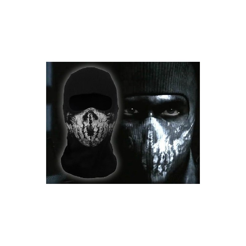 Surprise Mask Skull for Ghost Motorcycle Mask Face Mask Black