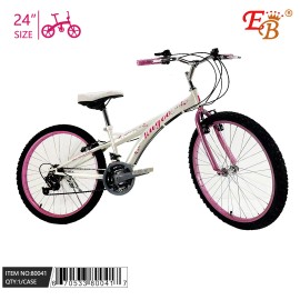 EB 24î Inflatable Bicycle with Transmission for Girls 1PC/CS Kids' Bike