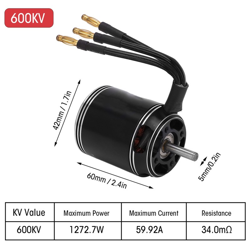RC D4260EVO 5‑6S Lipo Brushless Motor for RC Multicopters Aircraft