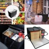 Insulated Cooler Collapsible Bag, Zipper Closure Keep Food Hot Or