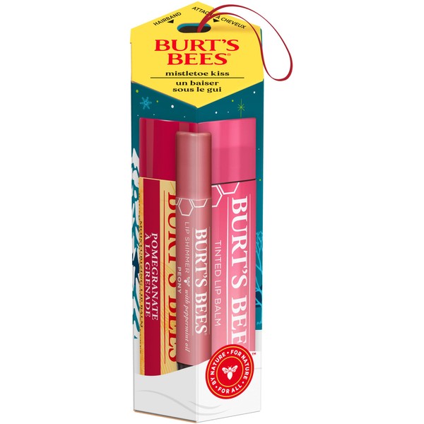 Burt's Bees Burt's Bees Mistletoe Kiss Pink, Pomegrante, Peony, Hibiscus
