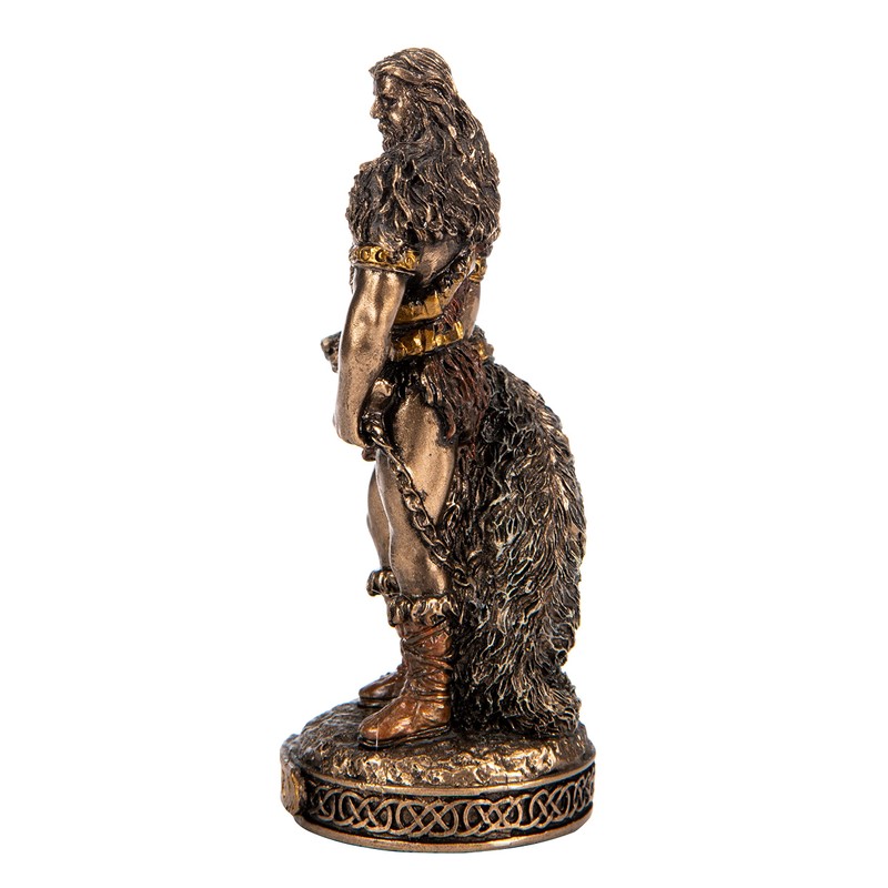 BEAUTIFUL GREEK STATUES Tyr Scandinavian God Resin Figurines Hand Painted