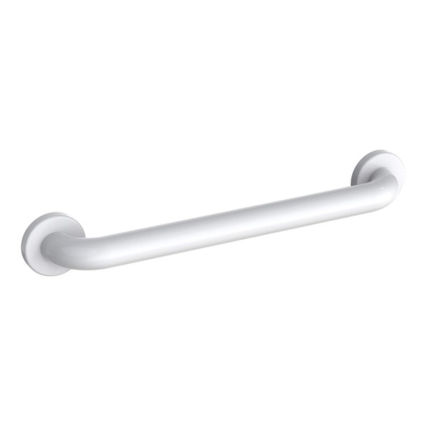 WingIts WGB6YS36WH STANDARD Series 36-Inch Length x 1.50-Inch Diameter Polyester (YS) Painted Stainless Steel Grab Bar, White