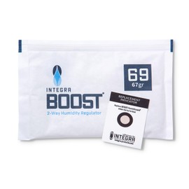 Integra Boost 2-Way Humidity Control Packet, 69 Percent RH, 67 Gram Size (Pack of 12 in Retail Display)