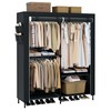 CASAMAYA Clothes Rack, Portable Closet, 54.7 Inch Large Capacity Wardrobe