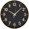 HZDHCLH Wall Clock 12 Inch Silent Non Ticking Clock for