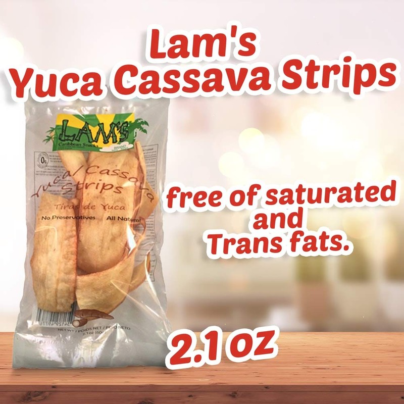 Lam's Strips/ Premium QualityYuca /Cassava strips (pack01)
