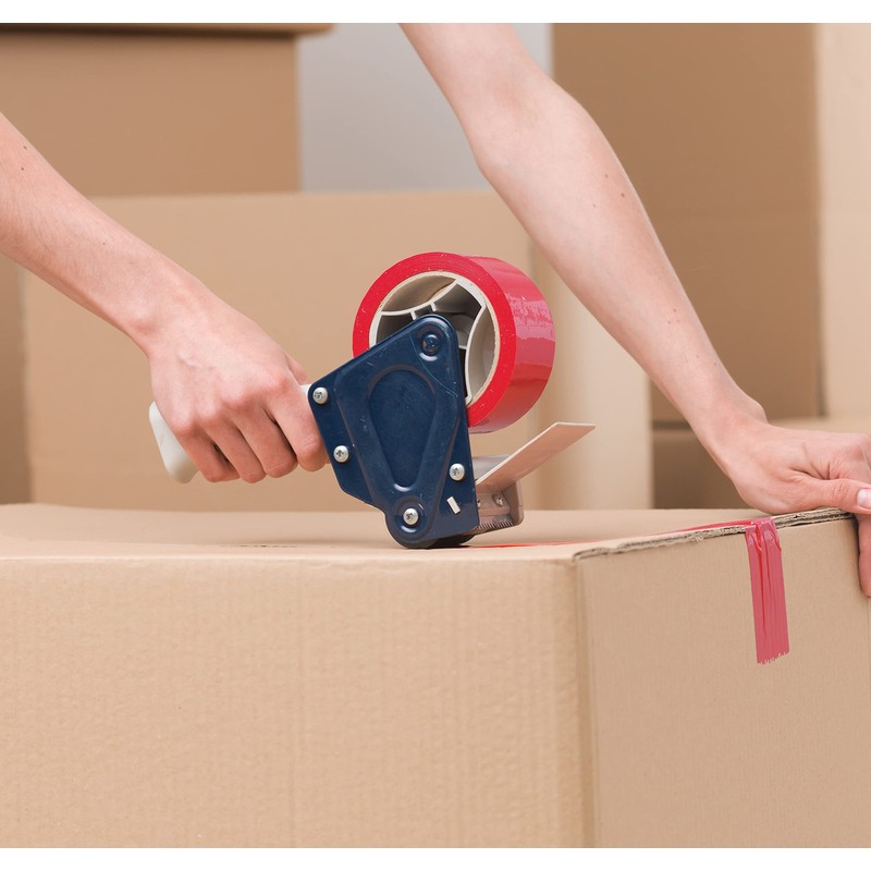 Better Office Products Red Duct Tape, 2 Pack, Heavy Duty