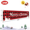 Large Merry Christmas Banner