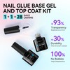 gelike ec 240 pieces short nail tips and nail lamp,