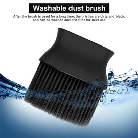 CGEAMDY Car Dashboard Dust Tool Soft Bristle Cleaning Brush Dashboard Air Conditioner Air Conditioner Leather Computer (Black)