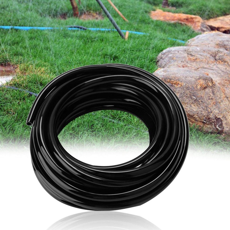 Kuuleyn Watering Hose,10m 8/11mm Micro Jet Irrigation Tubes Garden Drip