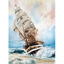 Clementoni 39415 Clementoni-39415-High Quality Collection-Amerigo Vespucci-1000 Pieces, Multi-Colour