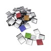 Allwon 56 Pack Empty Square Metal Pans for Eyeshadow Palette