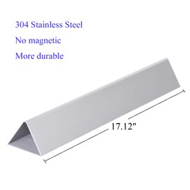 GasSaf 17" Flavorizer Bars Replacement for Weber 66032 66795,Genesis II 300 Series II E-310, II E-315, II E-330, II E-335, II S-310, II LX E-340 Gas Grills, 304 Stainless Steel Durable Flavor Bars