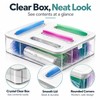 Plastic Food Storage Bag Organizer for Kitchen Storage – Four
