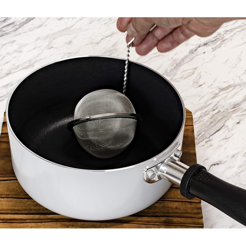 Suncraft BS-221 Misai Naka Ball Tea Strainer, Made in Japan